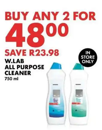 Woolworths W.LAB All Purpose Cleaner offer