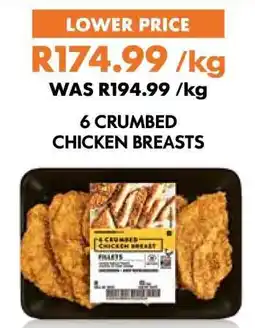 Woolworths 6 Crumbed Chicken Breasts offer