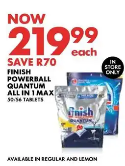 Woolworths Finish Powerball Quantum All in 1 Max offer
