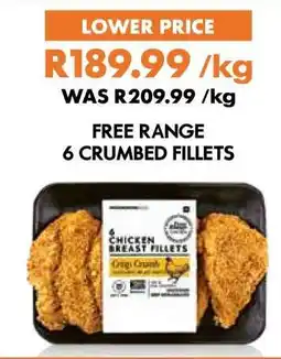 Woolworths Free Range 6 Crumbed Fillets offer