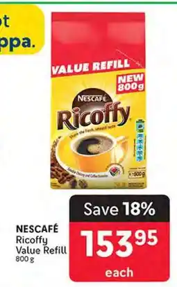 Makro Nescafé Ricoffy Value Refill offer