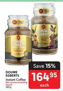 Makro Douwe Egberts offer
