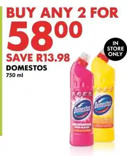 Woolworths Domestos offer