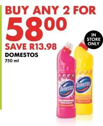 Woolworths Domestos offer