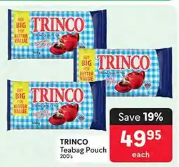 Makro TRINCO Teabag Pouch offer