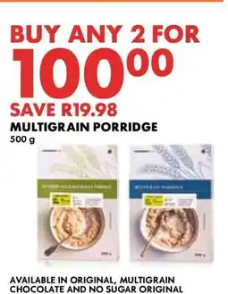 Woolworths Multigrain Porridge offer