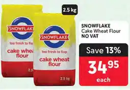Makro SNOWFLAKE CAKE WHEAT FLOUR offer