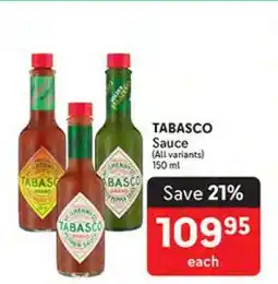 Makro TABASCO Sauce offer
