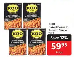 Makro Koo Baked Beans in Tomato Sauce offer