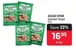 Makro GOLD STAR INSTANT YEAST offer