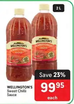 Makro Wellington's Sweet Chilli Sauce offer