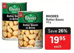 Makro Rhodes Butter Beans offer