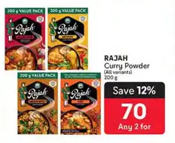 Makro Rajah Curry Powder offer