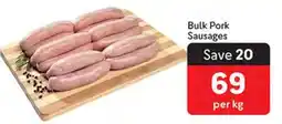 Makro Bulk Pork Sausages offer
