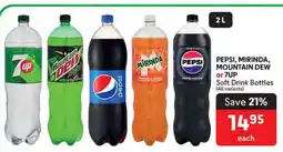 Makro PEPSI, MIRINDA, MOUNTAIN DEW or 7UP offer