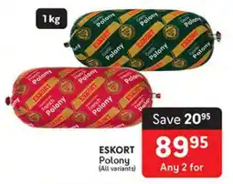 Makro ESKORT Polony offer