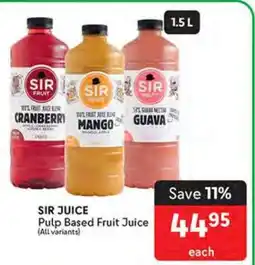 Makro SIR JUICE offer