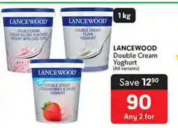 Makro Lancewood Double Cream Yoghurt offer