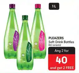 Makro PLEAZERS Soft Drink Bottles offer