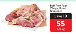 Makro Bulk Pork Pack (Chops, Roast & Rashers) offer
