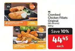 Makro m Crumbed Chicken Fillets Original offer