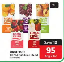 Makro Liqui Fruit 100 % Fruit Juice Blend offer