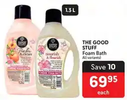 Makro THE GOOD STUFF Foam Bath offer