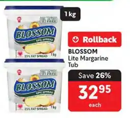 Makro BLOSSOM Lite Margarine Tub offer