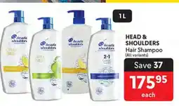 Makro HEAD & SHOULDERS Hair Shampoo offer