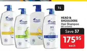 Makro HEAD & SHOULDERS Hair Shampoo offer