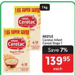 Makro NESTLÉ Cerelac Infant Cereal Stage 1 offer