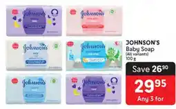 Makro JOHNSON'S BABY SOAP offer