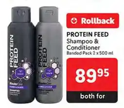 Makro PROTEIN FEED Shampoo & Conditioner offer