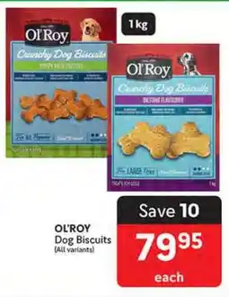 Makro OL'ROY Dog Biscuits offer