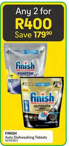 Makro FINISH Auto Dishwashing Tablets offer