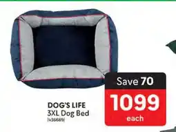 Makro DOG'S LIFE 3XL Dog Bed offer