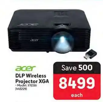 Makro acer DLP Wireless Projector XGA offer