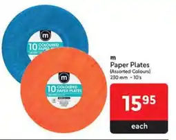 Makro m Paper Plates offer