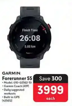 Makro GARMIN Forerunner 55 offer