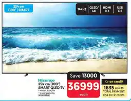 Makro Hisense 254 cm (100) SMART QLED TV offer