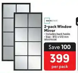 Makro 2-pack Window Mirror offer