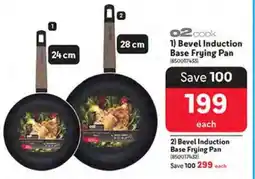 Makro Bevel Induction Base Frying Pan 24 cm offer