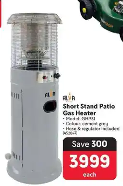 Makro Alva Short Stand Patio Gas Heater offer