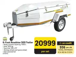 Makro 6-Foot Roadster 300 Trailer offer