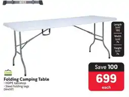 Makro Folding Camping Table offer