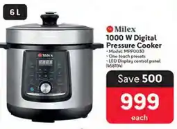 Makro Milex 1000 W Digital Pressure Cooker offer