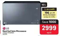 Makro LG NeoChef Solo Microwave offer