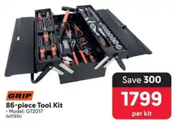 Makro GRIP 86-Piece Tool Kit offer