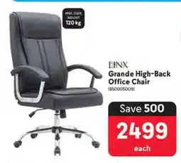 Makro Linx Grande High-Back Office Chair offer