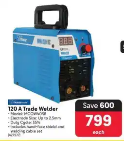 Makro 120 A Trade Welder offer